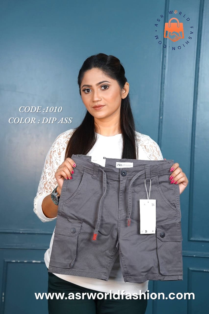 Kids Premium Shorts (Deep Ash)_Code-2010